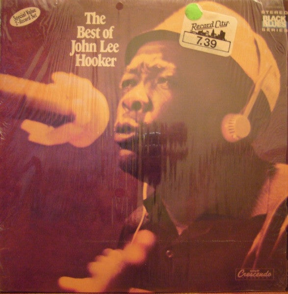 John Lee Hooker : The Best Of John Lee Hooker (2xLP, Comp)