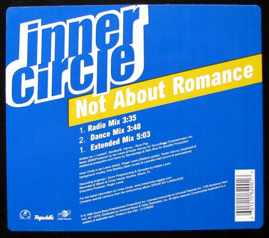 Inner Circle : Not About Romance (12")