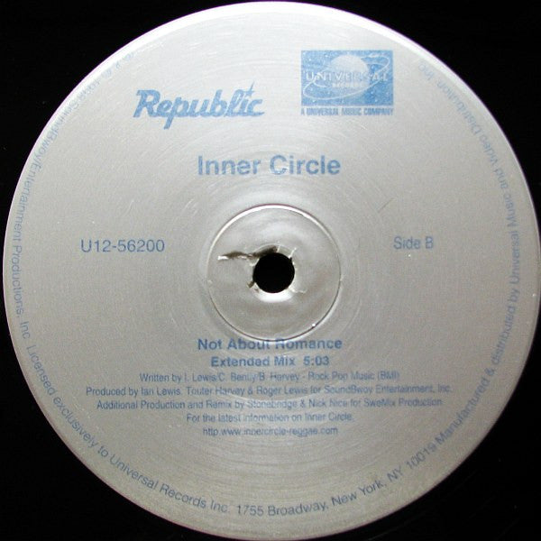 Inner Circle : Not About Romance (12")