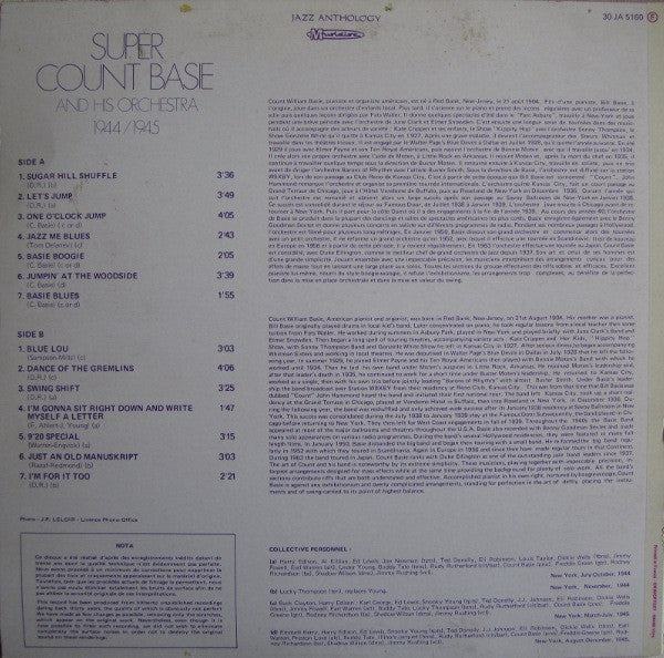 Count Basie Orchestra : 1944 / 1945 (LP)