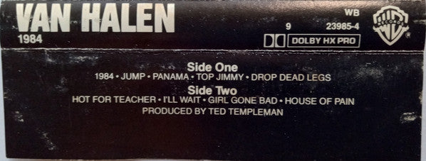 Van Halen : 1984 (Cass, Album, Dol)