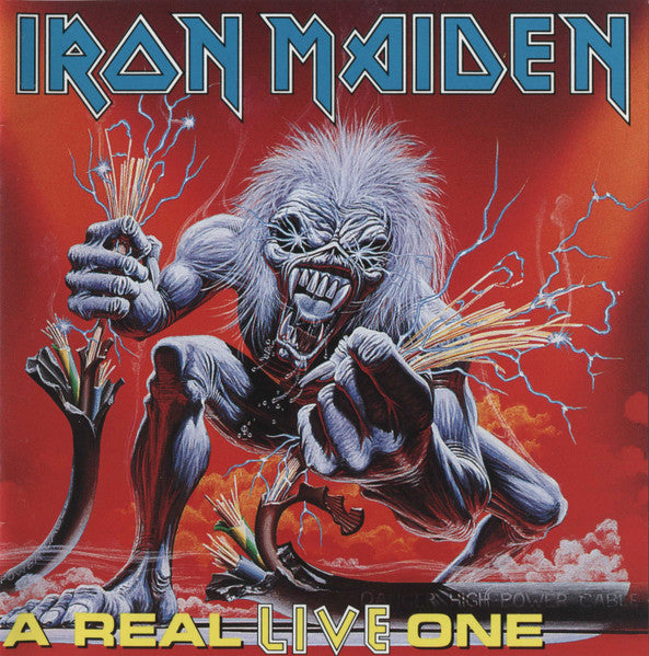 Iron Maiden : A Real Live One (CD, Album)