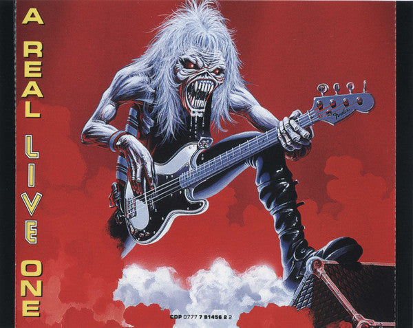 Iron Maiden : A Real Live One (CD, Album)