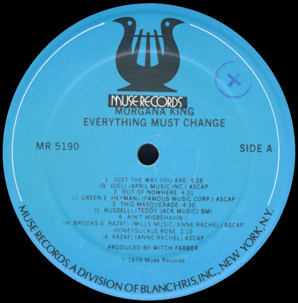 Morgana King : Everything Must Change (LP, Album)