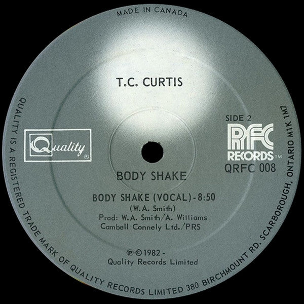 T.C. Curtis : Body Shake (12")