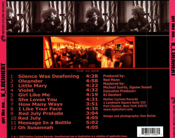 K.J. Denhert* : Girl Like Me... (CD, Album)