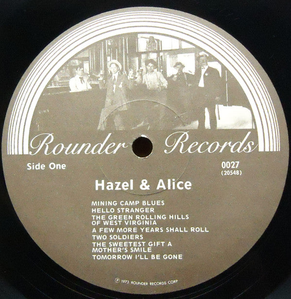 Hazel Dickens And Alice Gerrard : Hazel & Alice (LP, Album)