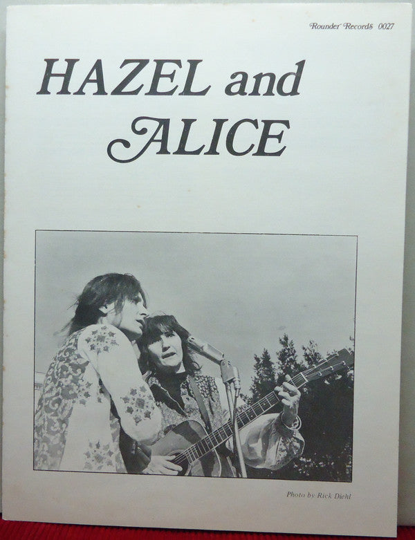 Hazel Dickens And Alice Gerrard : Hazel & Alice (LP, Album)