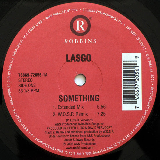 Lasgo : Something (12")