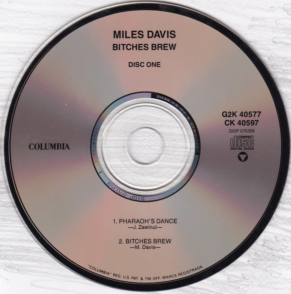 Miles Davis : Bitches Brew (2xCD, Album, RE, RM, Fat)