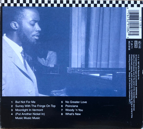 Ahmad Jamal : At The Pershing / But Not For Me (CD, Album, RM)