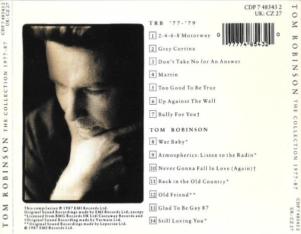 Tom Robinson : The Collection 1977-'87 (CD, Comp)