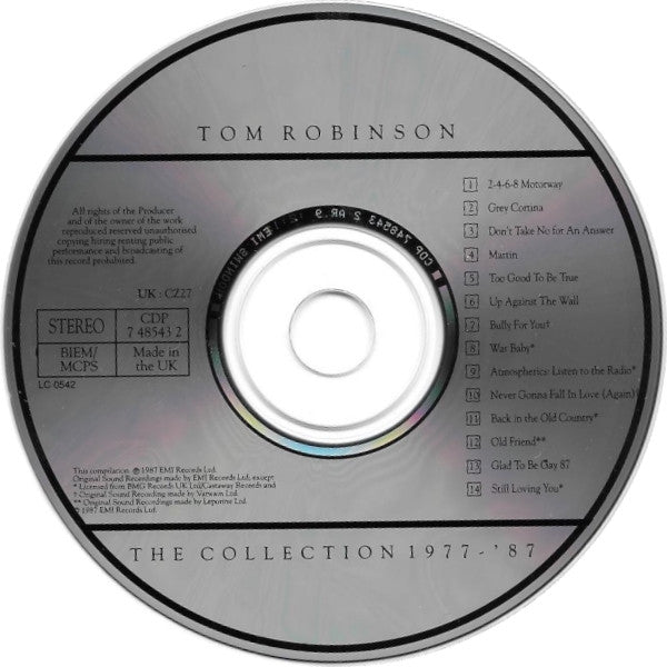 Tom Robinson : The Collection 1977-'87 (CD, Comp)