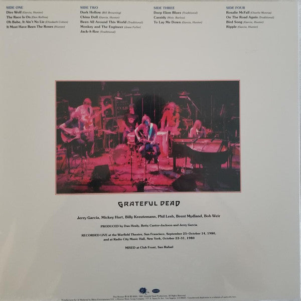 Grateful Dead* : Reckoning (2xLP, Album, RE)