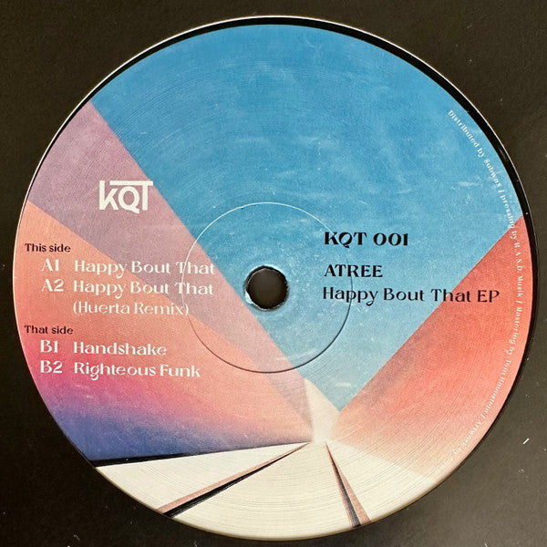 Atree : Happy Bout That EP (12", EP)