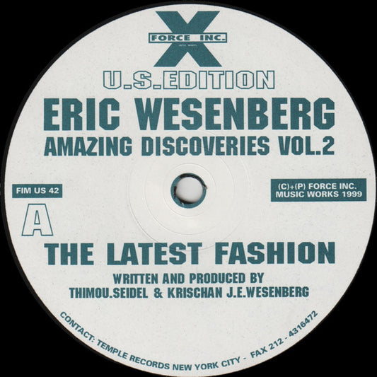 Krischan Jan-Eric Wesenberg : Amazing Discoveries Vol. 2 (12",45 RPM)