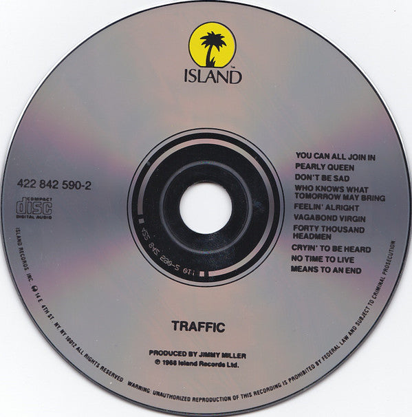 Traffic : Traffic (CD, Album, RE)