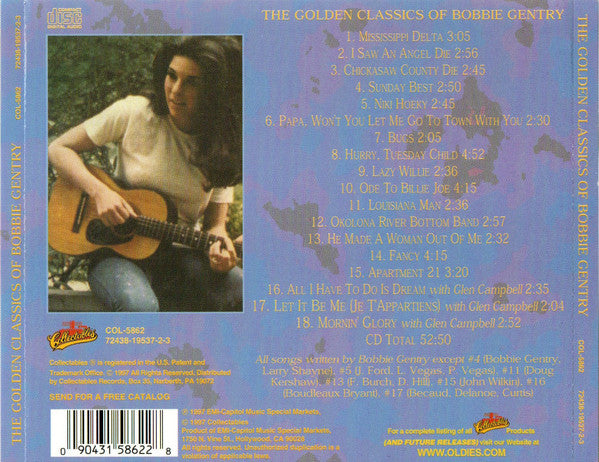 Bobbie Gentry : The Golden Classics Of Bobbie Gentry (CD, Comp)