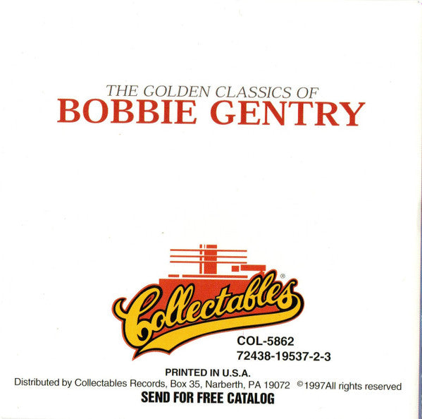 Bobbie Gentry : The Golden Classics Of Bobbie Gentry (CD, Comp)