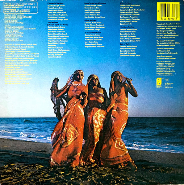 The Jones Girls : At Peace With Woman (LP, Album, San)