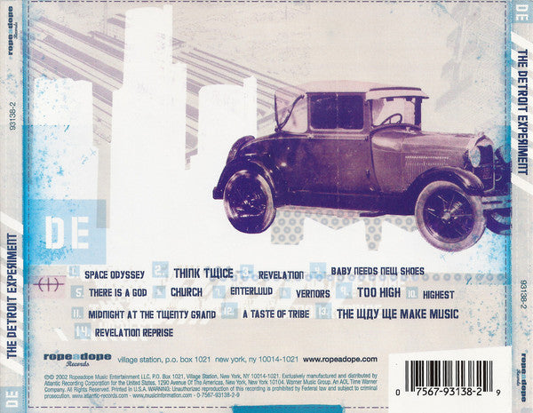 The Detroit Experiment : The Detroit Experiment (CD, Album)