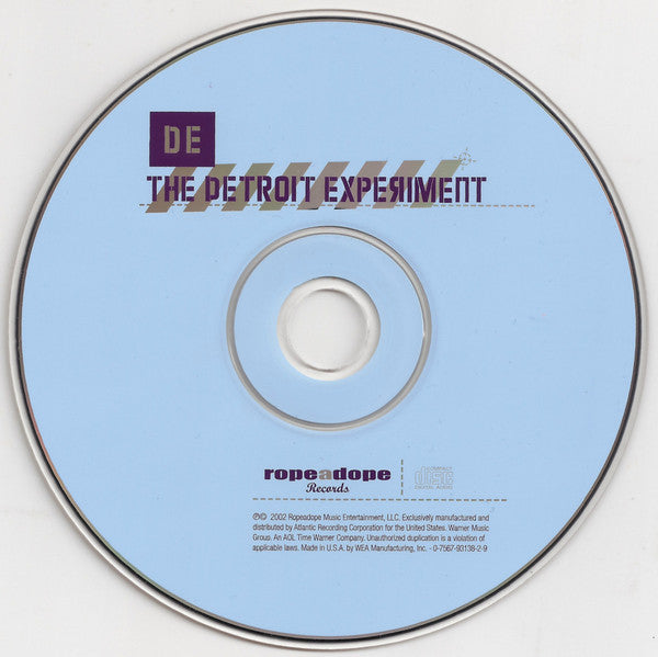 The Detroit Experiment : The Detroit Experiment (CD, Album)
