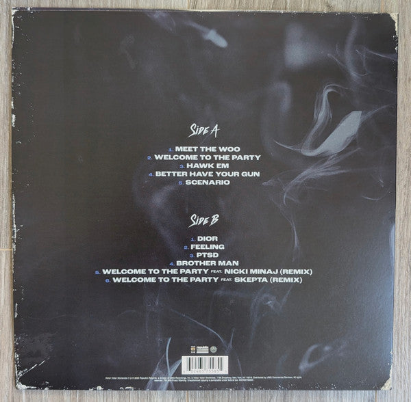 Pop Smoke : Meet The Woo V.1 Mixtape (LP, Mixtape, RE, S/Edition, Woo)