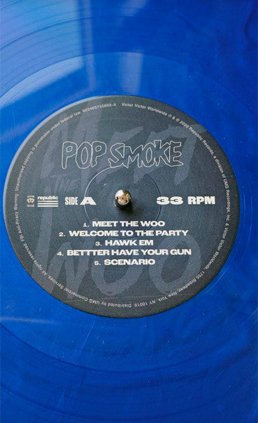 Pop Smoke : Meet The Woo V.1 Mixtape (LP, Mixtape, RE, S/Edition, Woo)