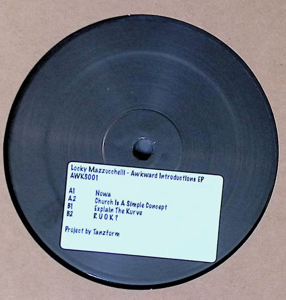 Locky Mazzucchelli : Awkward Introductions EP (12", Sti)