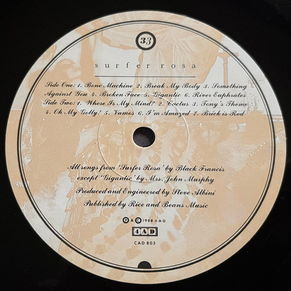 Pixies : Surfer Rosa (LP, Album, RE)