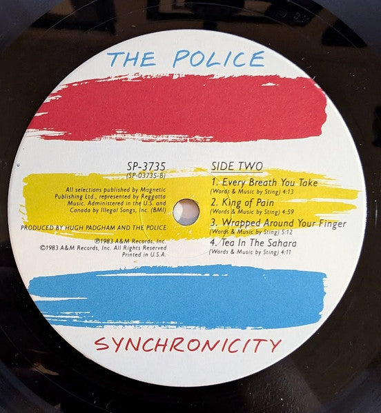 The Police : Synchronicity (LP, Album, YBR)