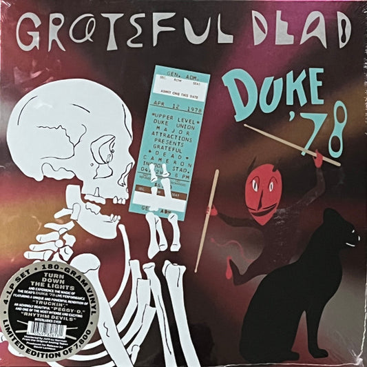 The Grateful Dead : Duke '78 (4xLP, Album, Ltd, 180)