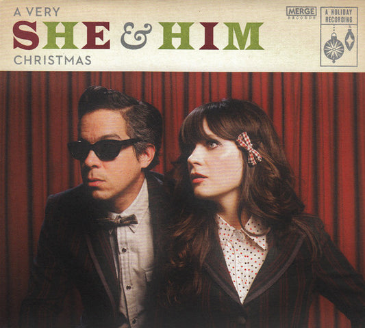 She & Him : A Very She & Him Christmas (CD, Album, Dig)