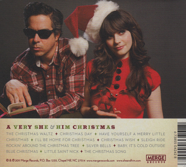 She & Him : A Very She & Him Christmas (CD, Album, Dig)