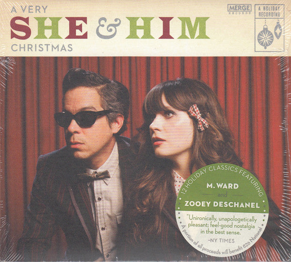 She & Him : A Very She & Him Christmas (CD, Album, Dig)