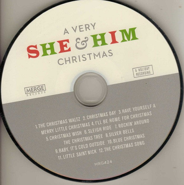 She & Him : A Very She & Him Christmas (CD, Album, Dig)