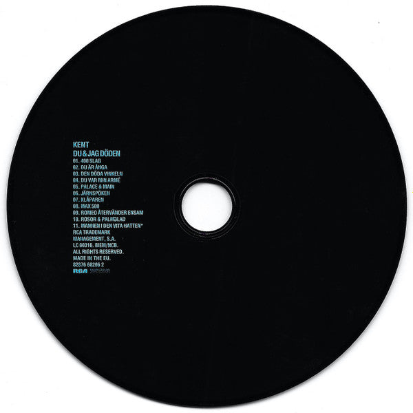 Kent (2) : Du & Jag Döden (CD, Album, Bla)