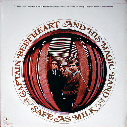 Captain Beefheart And His Magic Band* : Safe As Milk (LP, Album, RE, Bro)