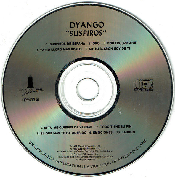 Dyango :  Suspiros (CD, Comp)