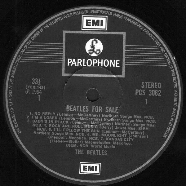 The Beatles : Beatles For Sale (LP, Album, RE)