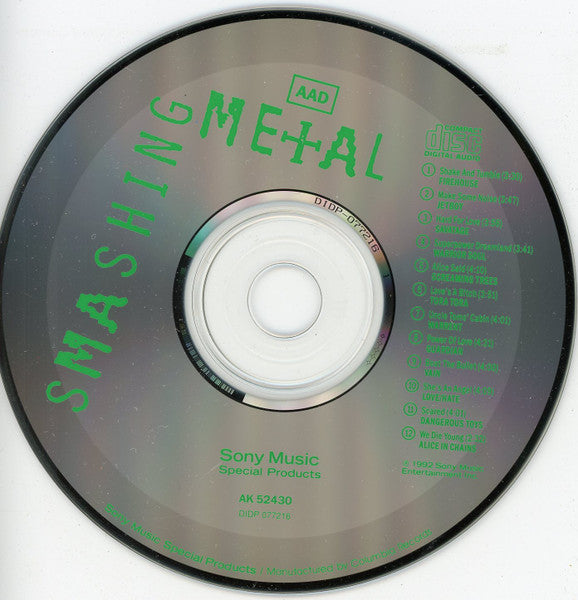 Various : Smashing Metal (CD, Comp)