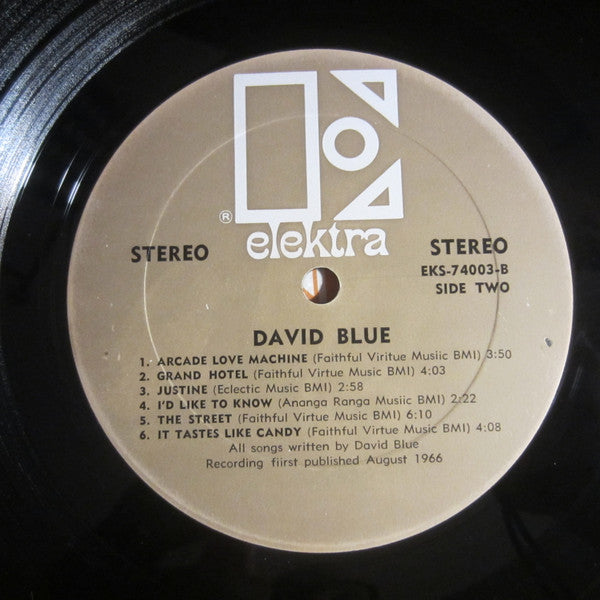 David Blue : David Blue (LP, Album)