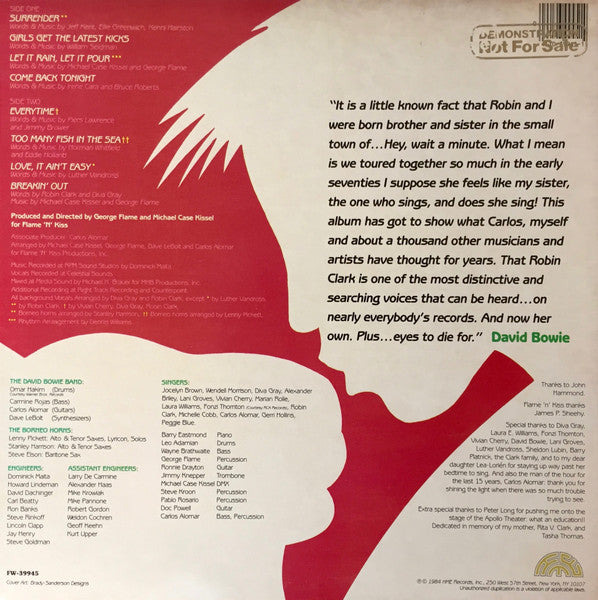 Robin Clark (2) : Surrender (LP, Album)