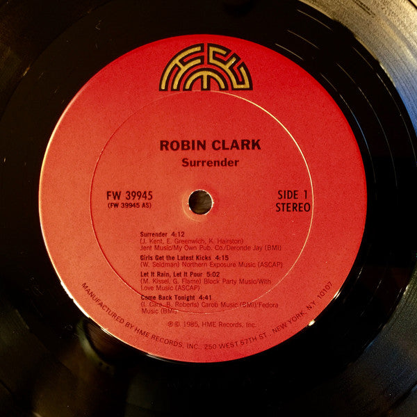 Robin Clark (2) : Surrender (LP, Album)