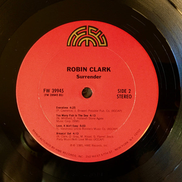 Robin Clark (2) : Surrender (LP, Album)