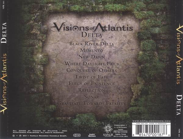 Visions Of Atlantis : Delta (CD, Album)