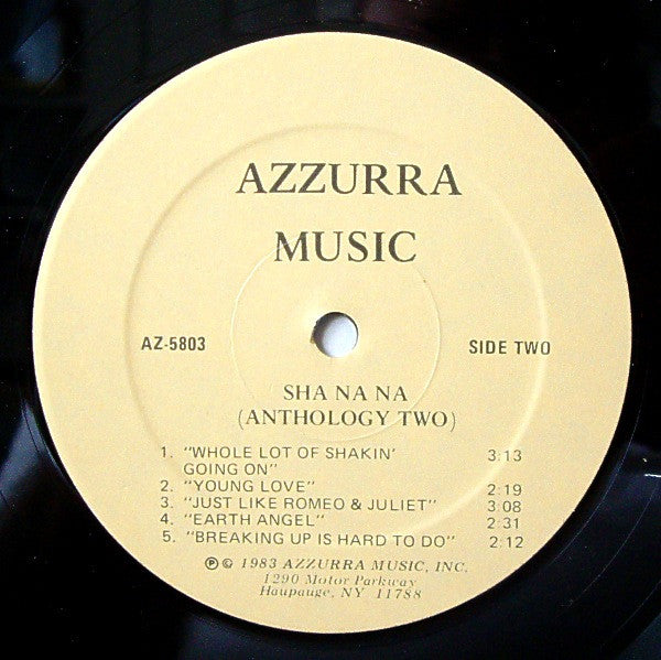 Sha Na Na : Anthology II (LP, Album, Comp)
