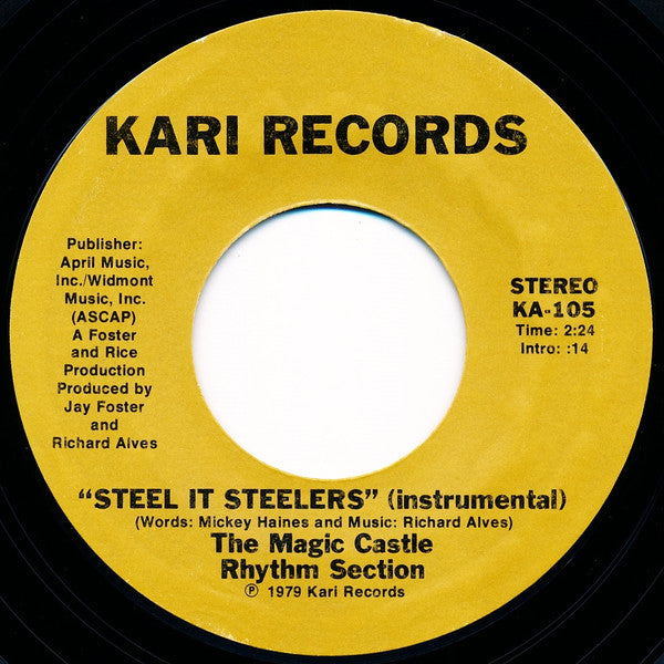 Freddie Waters : Steel It Steelers (7")