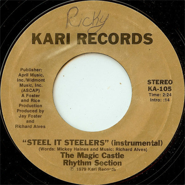 Freddie Waters : Steel It Steelers (7")