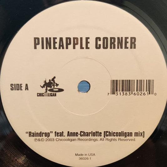Pineapple Corner* / The Sushi Club : Raindrop / Tsuki (12")